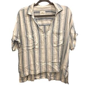 Vintage AE collared short sleeves with pocket